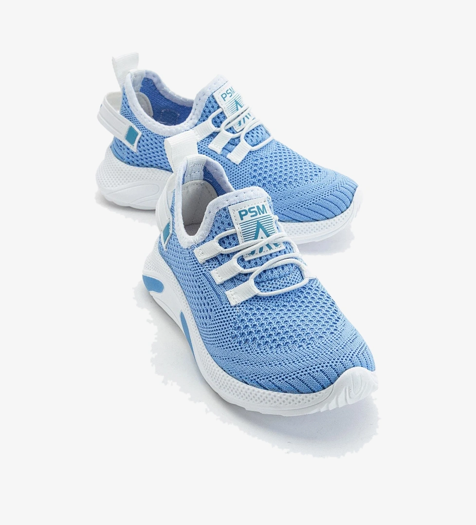 Triko Çocuk Spor Ayakkabı 26-30 MAVİ