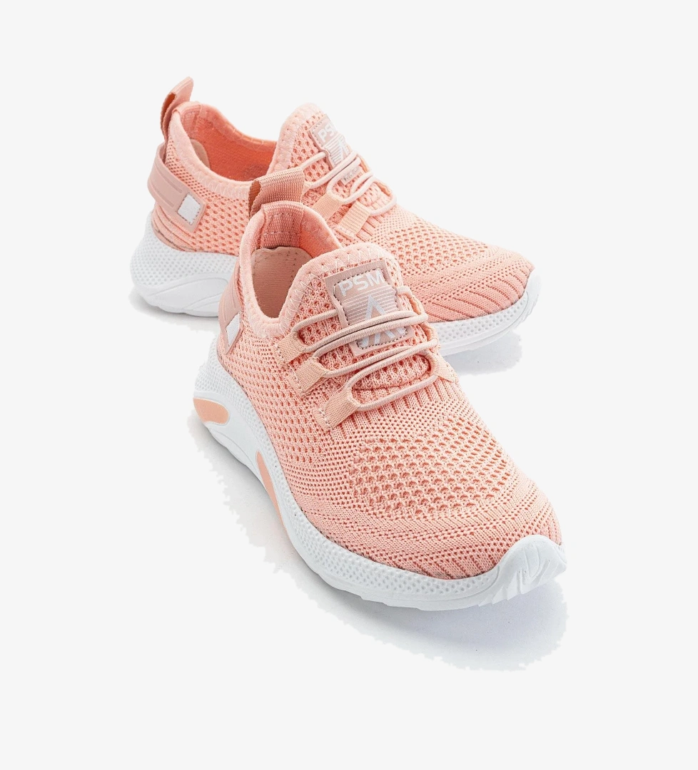 Triko Çocuk Spor Ayakkabı 31-35 PUDRA