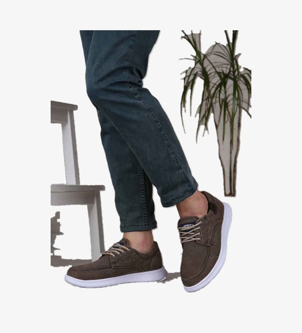 Ccway Erkek Bağcıklı Spor Ayakkabı Mavi̇ Vi̇zon model görseli