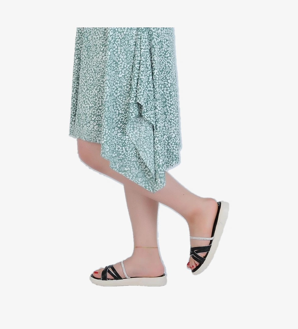 Ayakcenter 5530 Siyah Günlük Kadın Düz Terlik model görseli