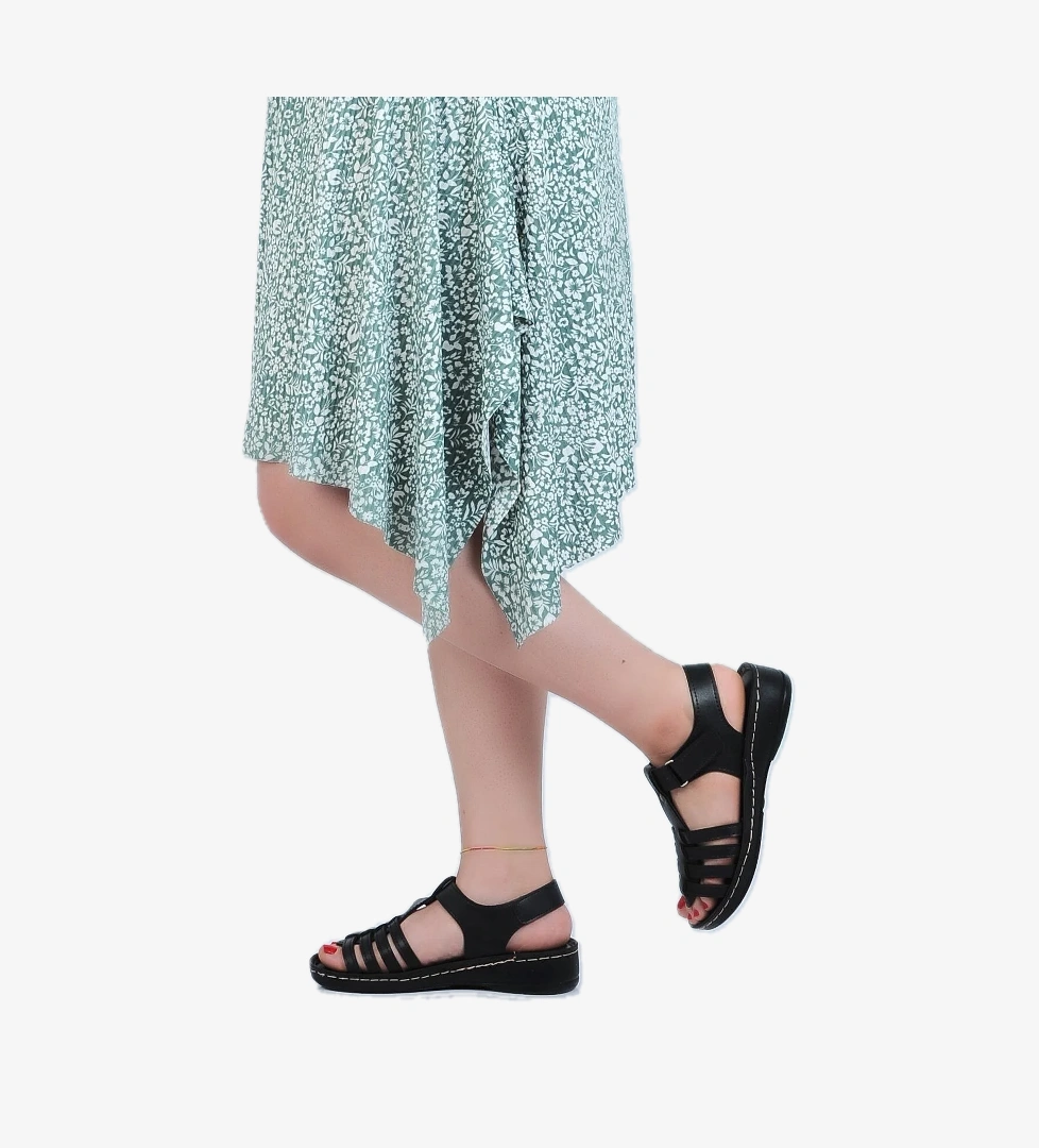 Ayakcenter 14823 Polero Kadın Düz Yazlık Sandalet model görseli