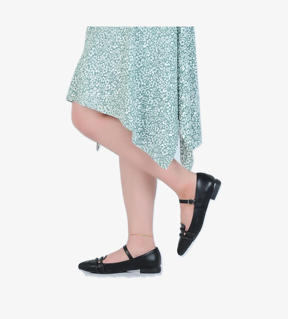 Ayakcenter 23-8011 Yazlık Düz Kadın Babet model görseli