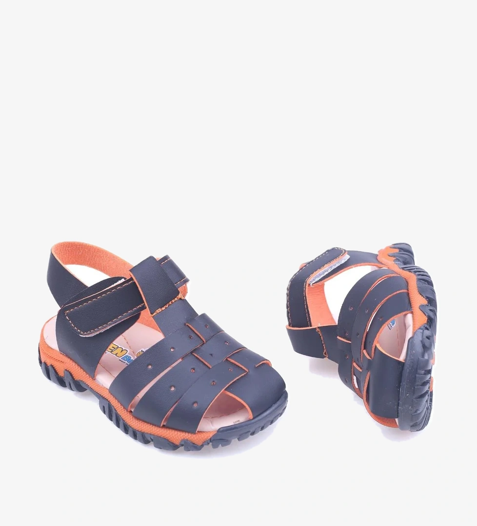 Papuç Sepeti Arzen-3012 Erkek Bebek Ortopedik Sandalet Ayakkabı model görseli