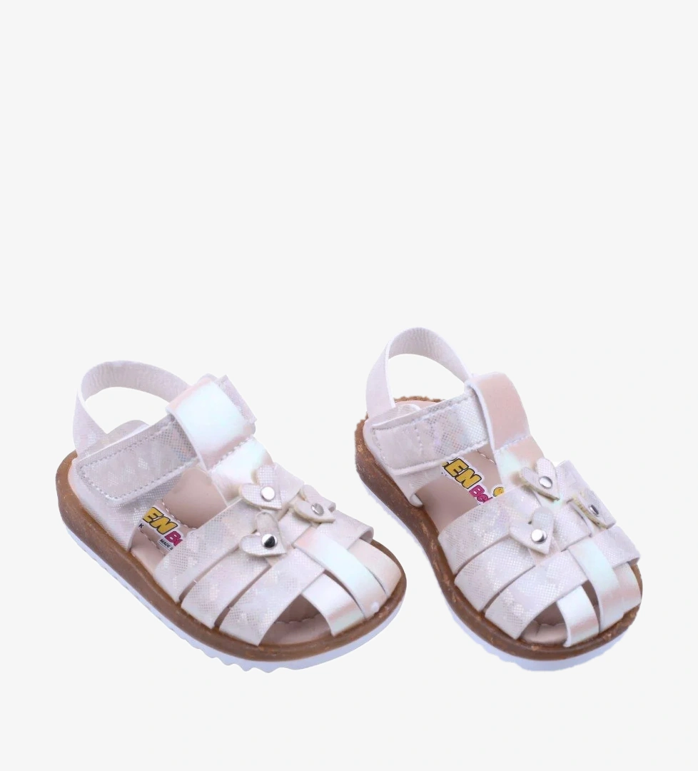 Arzen-2879 Kız Bebek Ortopedik Sandalet Ayakkabı