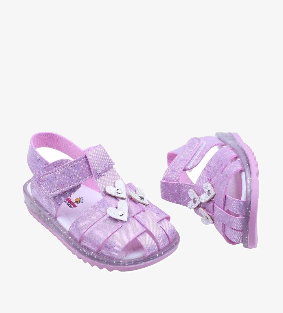 Arzen-2879 Kız Bebek Ortopedik Sandalet Ayakkabı