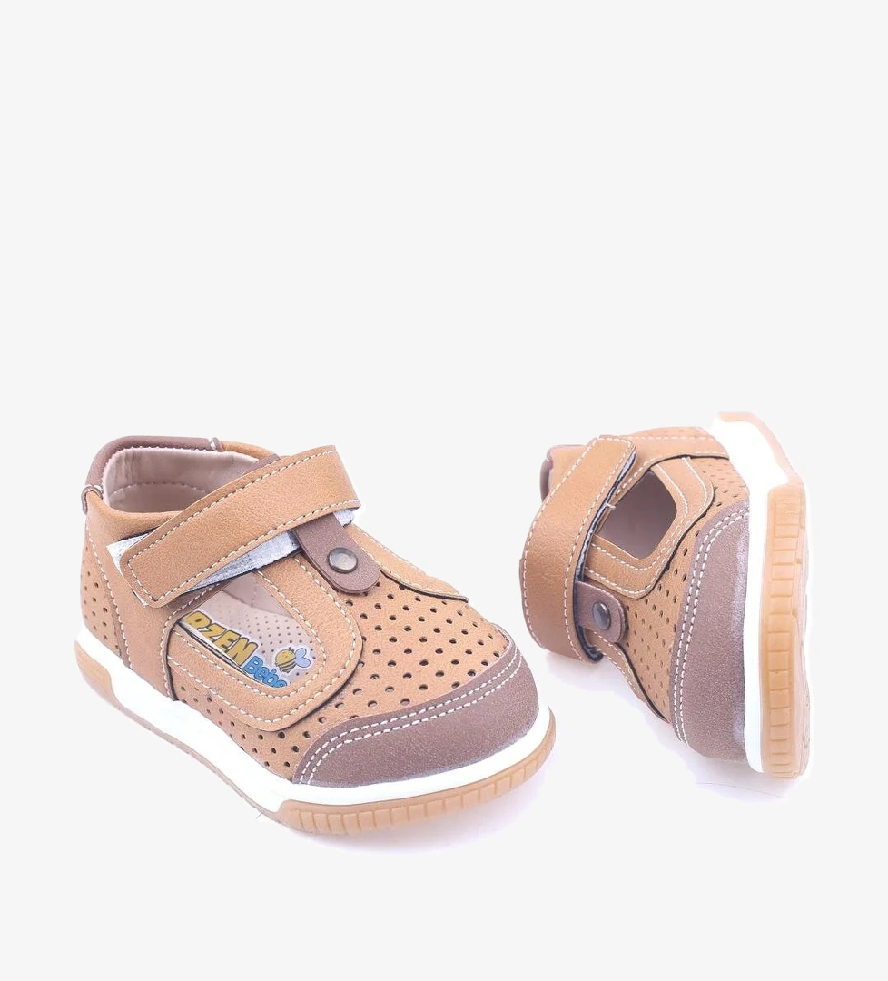 Papuç Sepeti PapuçSepeti 2878 Erkek Bebek İlkAdım Ortopedik Ayakkabı Sandalet model görseli