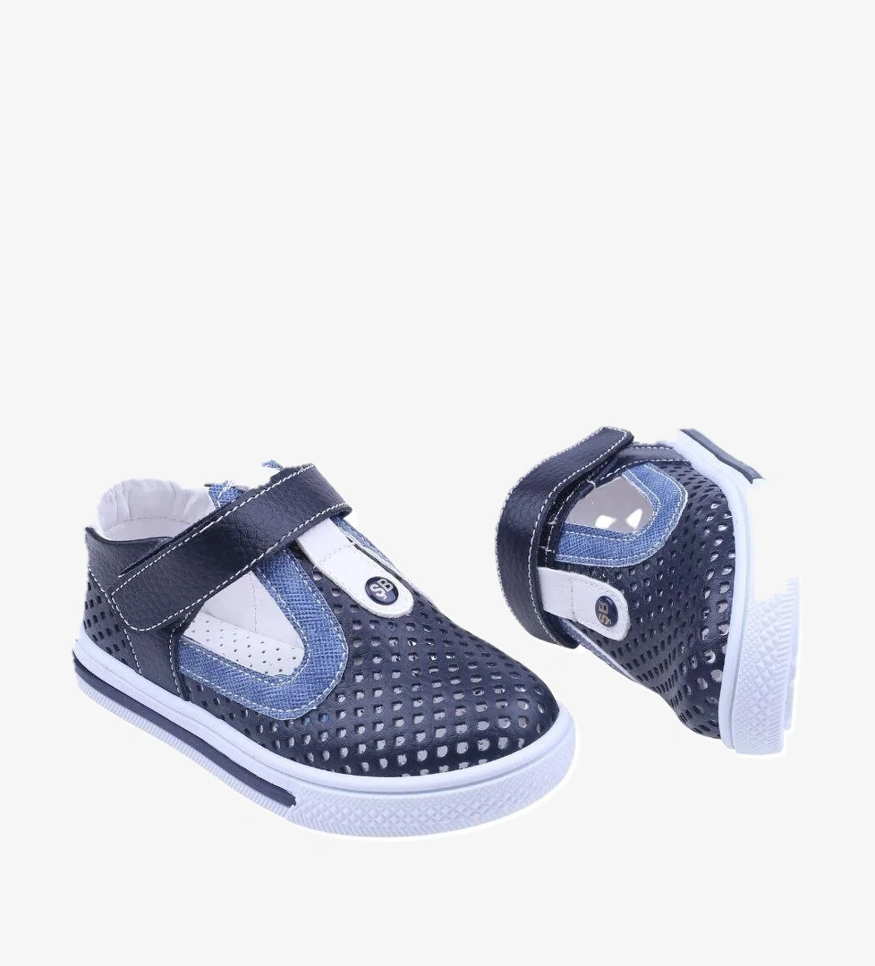 Şirin Bebe 2077 Erkek Bebek Ortopedik Ayakkabı Sandalet