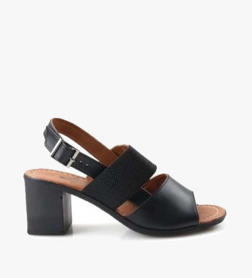 Frzn 02569 6 Cm Kadın Topuklu Sandalet - Görsel 1