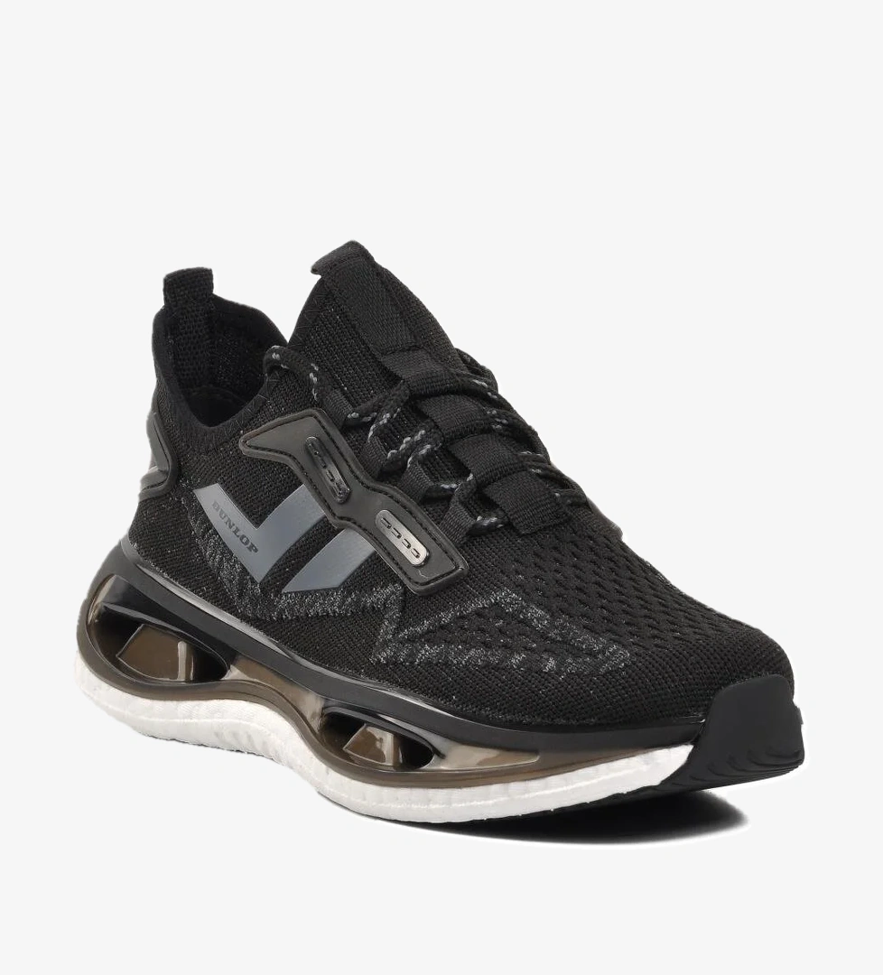 DNP-2356 Siyah Köpük Taban Kadın Spor Ayakkabı