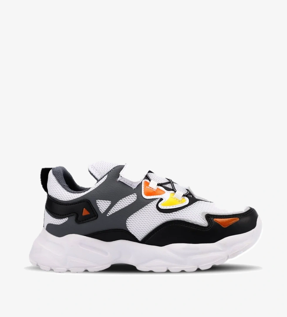 KAJAL I Kız Çocuk Sneaker Ayakkabı Beyaz / Siyah