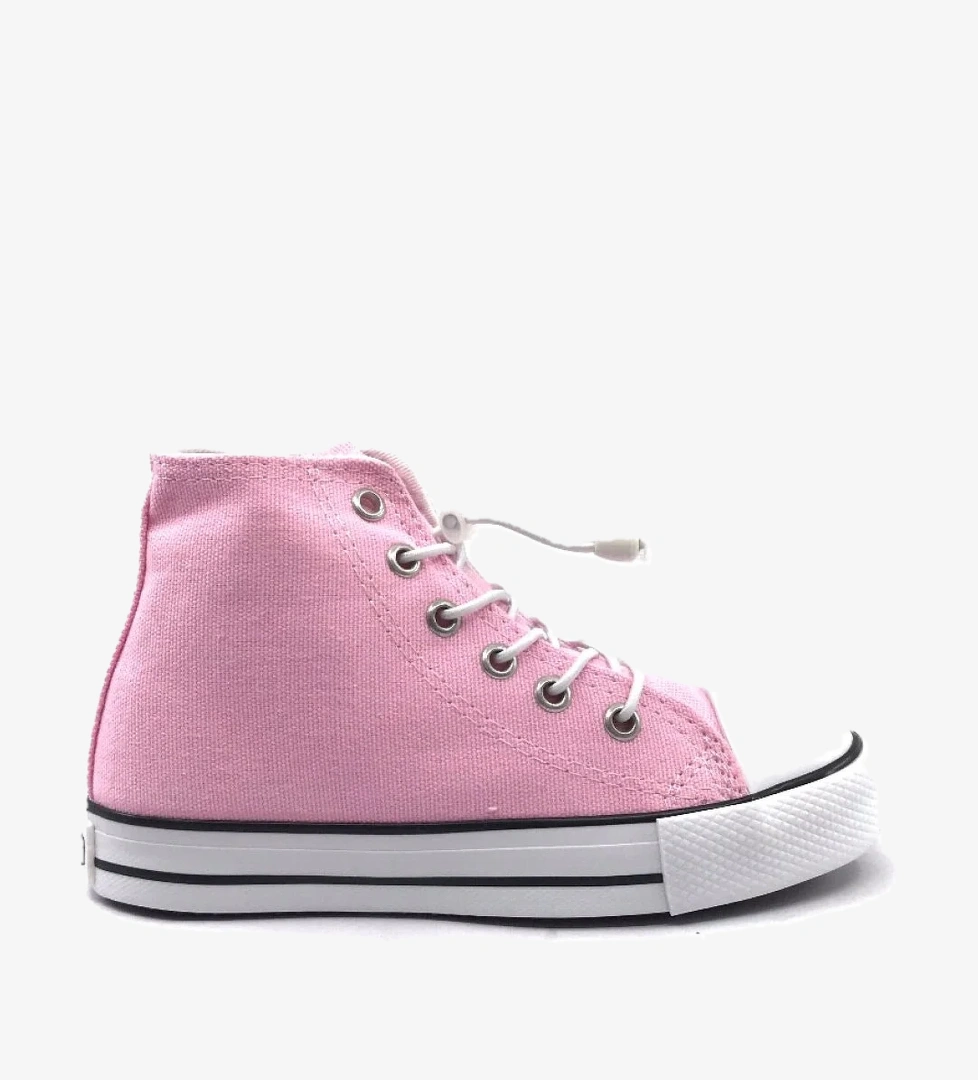 Cool Luis Pembe Uzun Kız Çocuk Lastikli Spor Ayakkabı model görseli