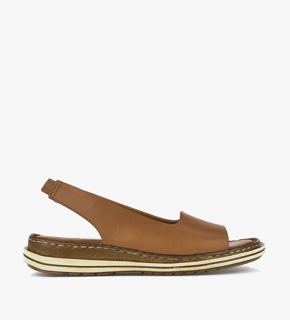 Kadın Hakiki Deri Sandalet 1411008Z016 Taba