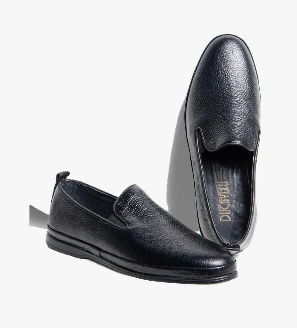 Ducavelli Kante Hakiki Deri Comfort Ortopedik Erkek Günlük Ayakkabı, Baba Ayakkabısı, Loaf model görseli