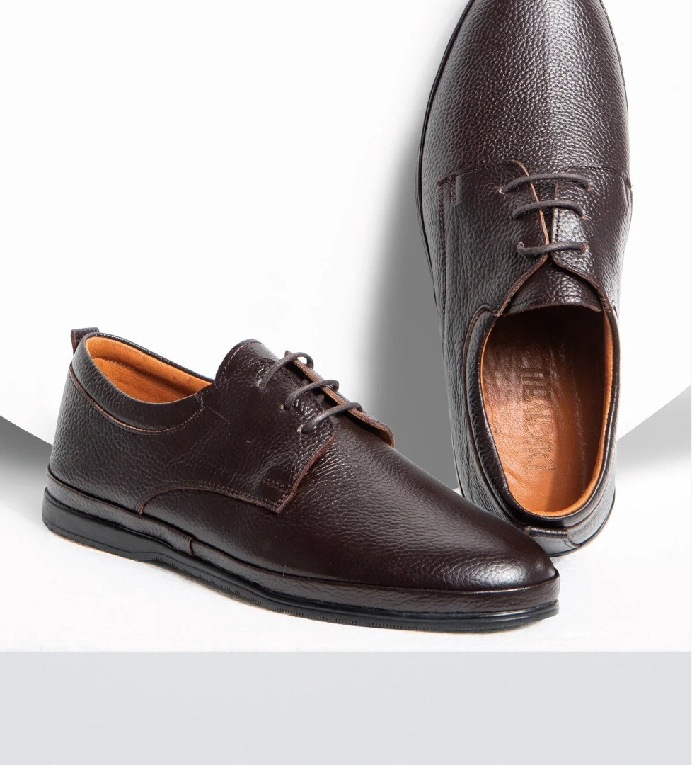 Otrom Hakiki Deri Comfort Ortopedik Erkek Günlük Ayakkabı, Baba Ayakkabısı, Ortopedik Ayakkabı, Bağc