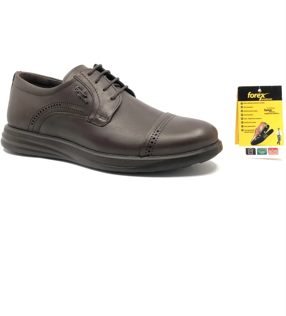 Forex 2918 Dr.Tavsiyeli Hakiki Deri Erkek Klasik Ayakkabı model görseli