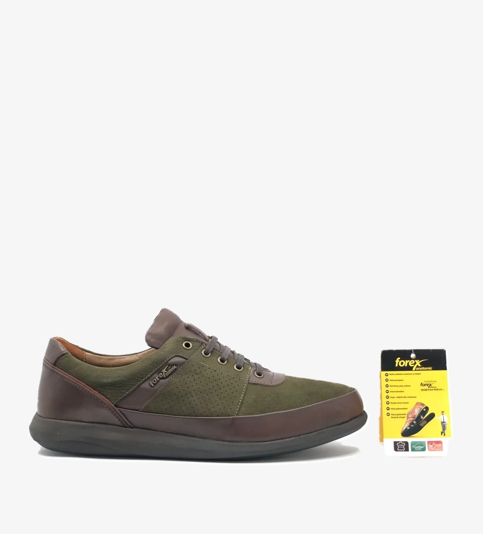 Forex 2749 Dr.Tavsiyeli Hakiki Deri Erkek Casual Ayakkabı model görseli