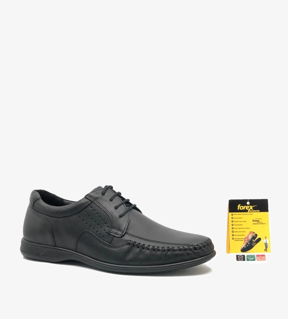 Forex 2856 Dr.Tavsiyeli Hakiki Deri Erkek Casual Ayakkabı model görseli