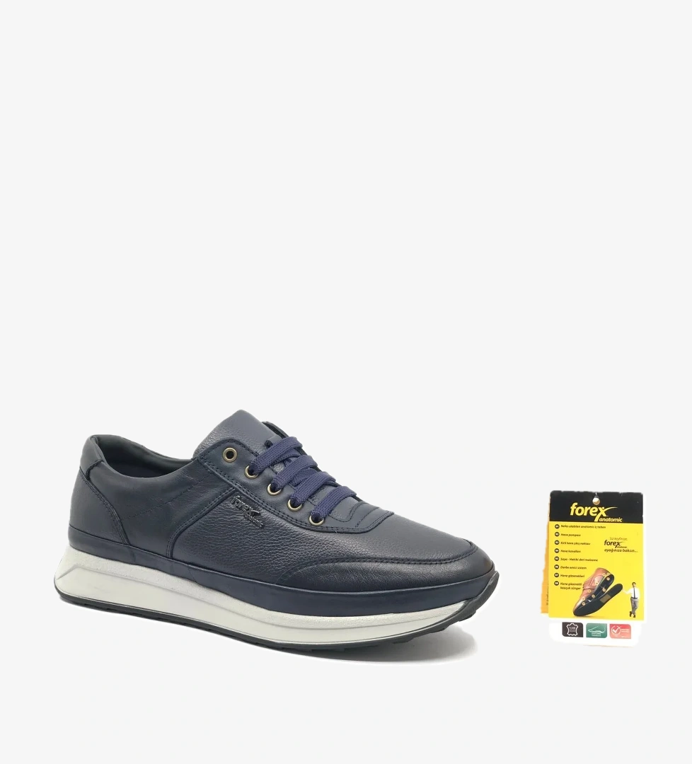 Forex 3039 Dr.tavsiyeli Hakiki Deri Erkek Casual Ayakkabı model görseli