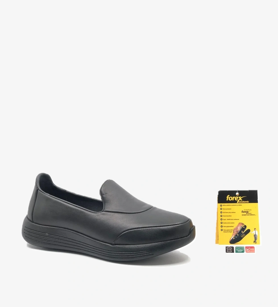 Dr.Tavsiyeli %100 Hakiki Deri Kadın Babet Ayakkabı