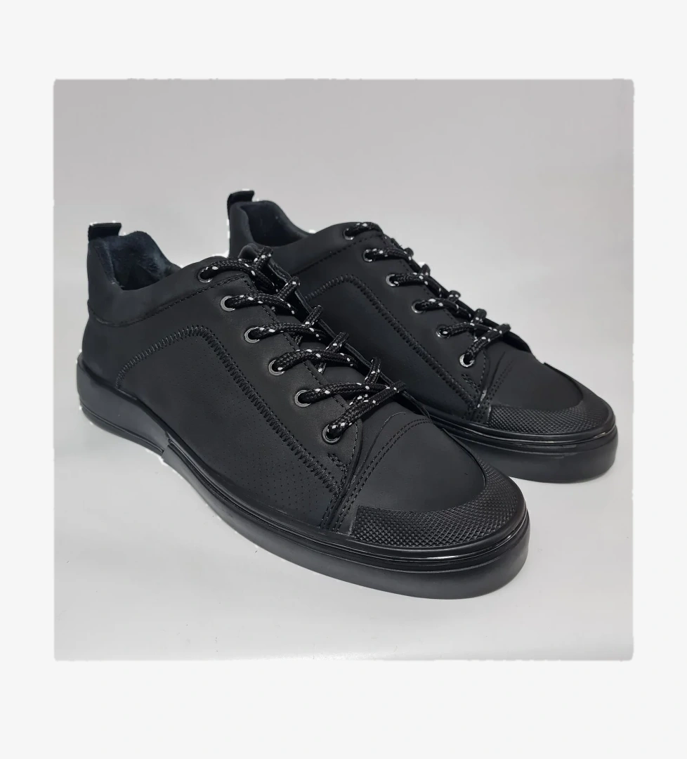 Marcomen Yumuşak Hakiki/Gerçek Deri Bağcıklı Sneaker Spor Günlük Ayakkabı 17134 model görseli