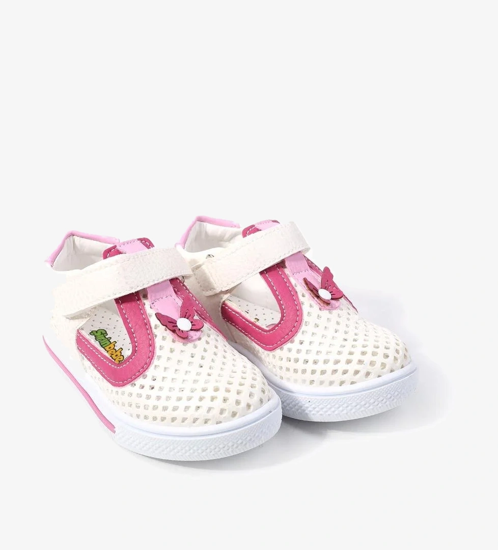 Şirin Bebe 2078 Kız Bebek Ortopedik Ayakkabı Sandalet - Görsel 1