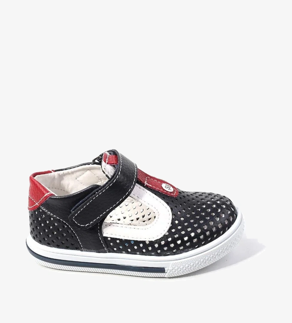 Şirin Bebe 2077 Erkek Bebek Ortopedik Ayakkabı Sandalet - Görsel 1