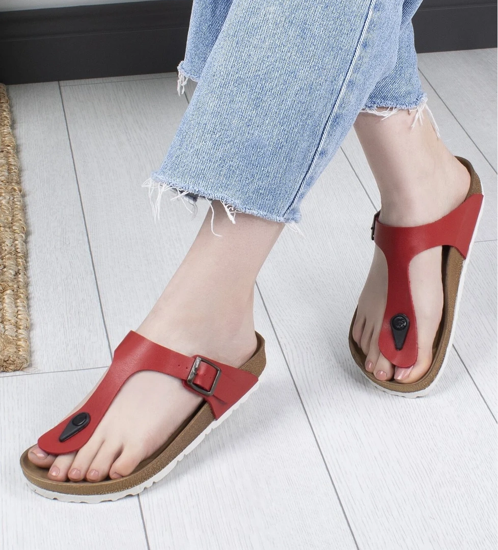 Angel Anatomik Ortopedik Parmak Arası Günlük Kadın Terlik