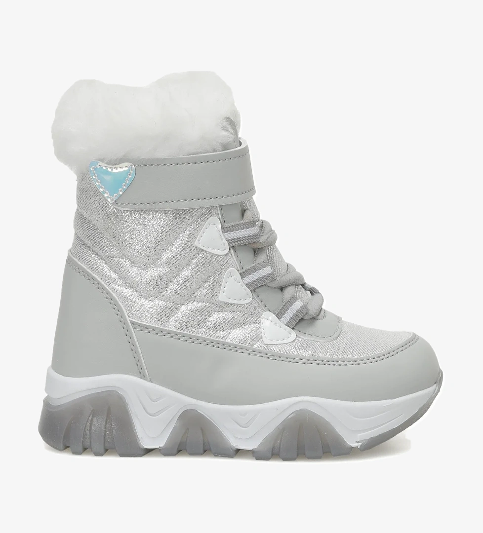 Bınono BINONO RUTH P 3PR Gri Kız Çocuk Kar Botu - Görsel 1