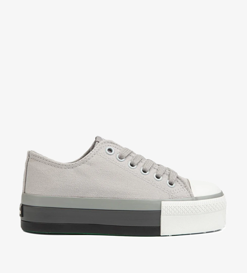 ® | BN-30937 - Gri - Kadın Spor Ayakkabı - Görsel 1