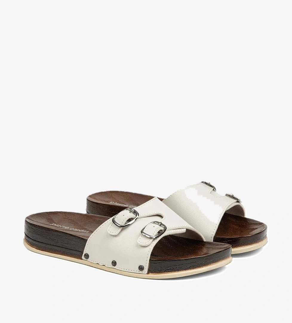 Pierre Cardin ® | PC-7025-Krem - Kadın Terlik model görseli