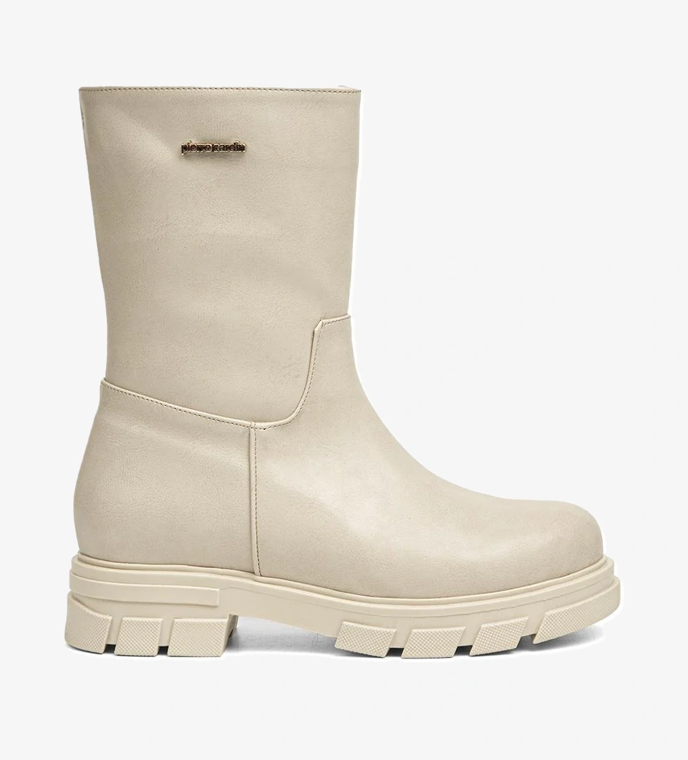 ® | PC-52063-3076 Krem - Kadın Bot