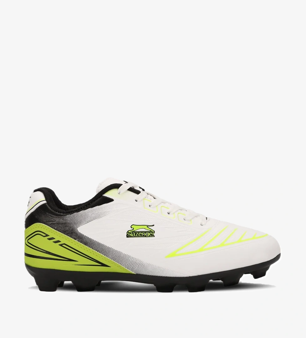 DANGER I KR Erkek Futbol Ayakkabı Beyaz / Yeşil