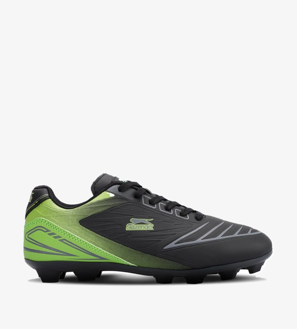 DANGER I KR Erkek Futbol Ayakkabı Siyah / Yeşil