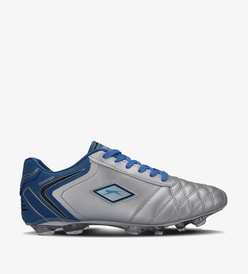 HUGO KR Futbol Erkek Krampon Ayakkabı Gri / Mavi