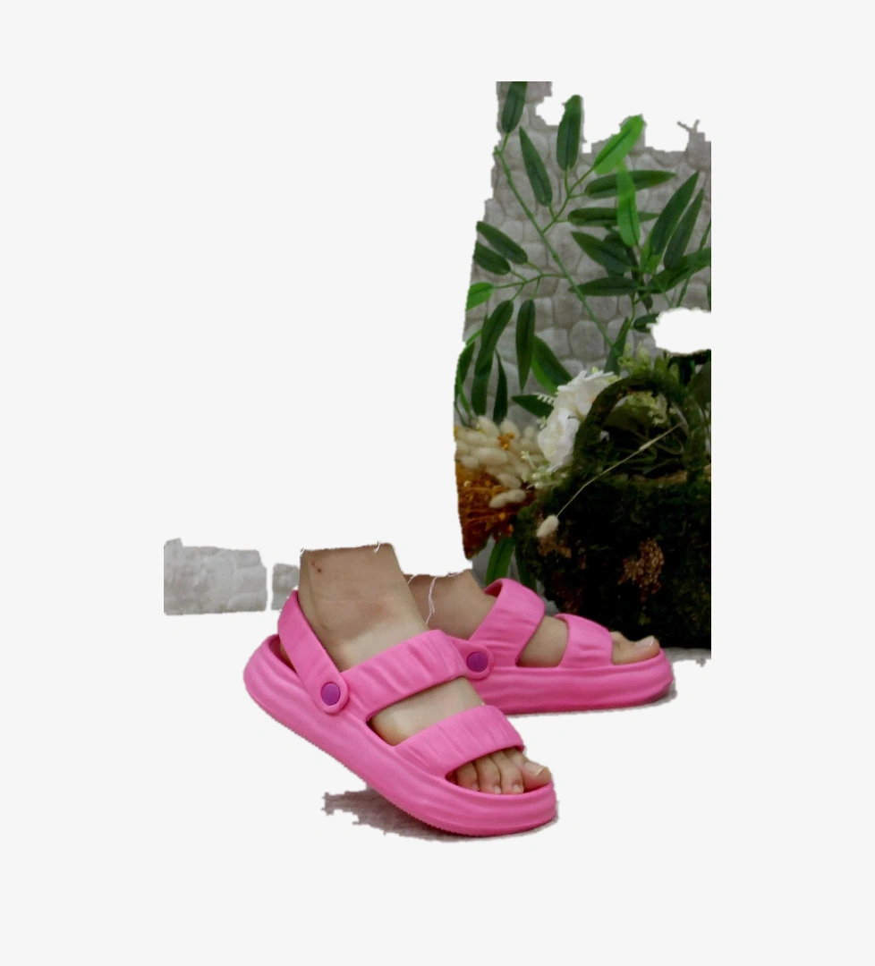 EZ0118 Havuz Plaj Deniz Ayakkabısı Hafif Rahat Kadın Terlik Sandalet