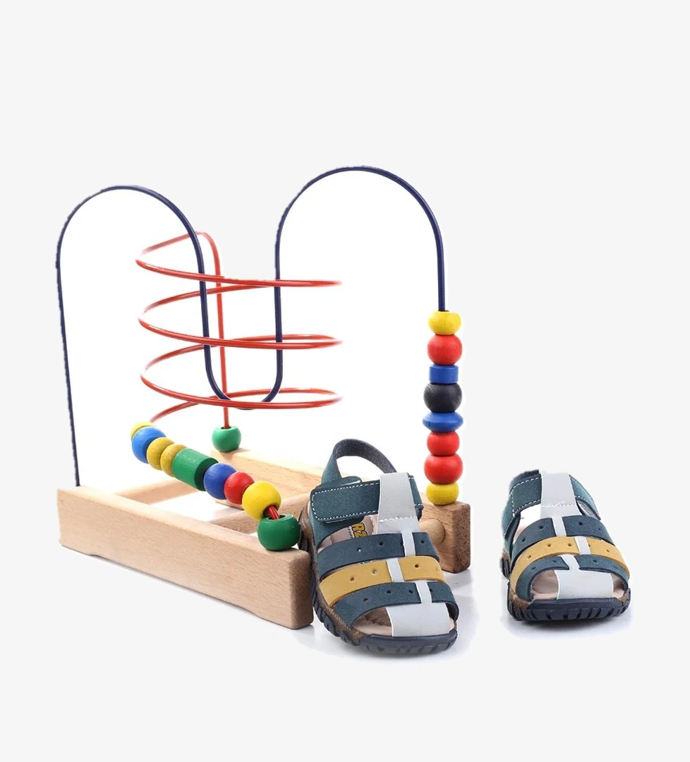 Papuç Sepeti Arzen-3012 Erkek Bebek Ortopedik İlkadım Ayakkabısı model görseli