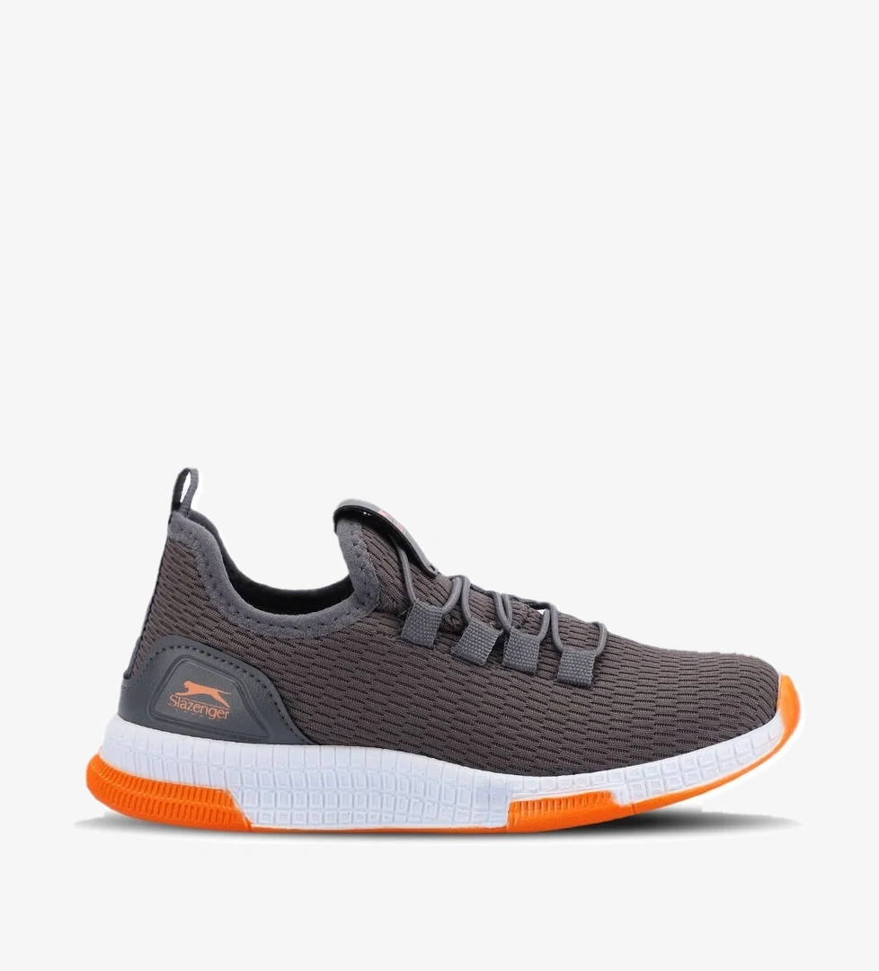 ABENA I Sneaker Erkek Çocuk Ayakkabı Koyu Gri / Turuncu