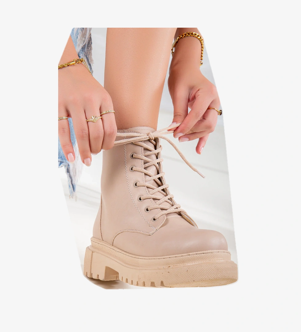 D034 Kadın Soğuk Geçirmez Kışlık Ortopedik Bot_Nut