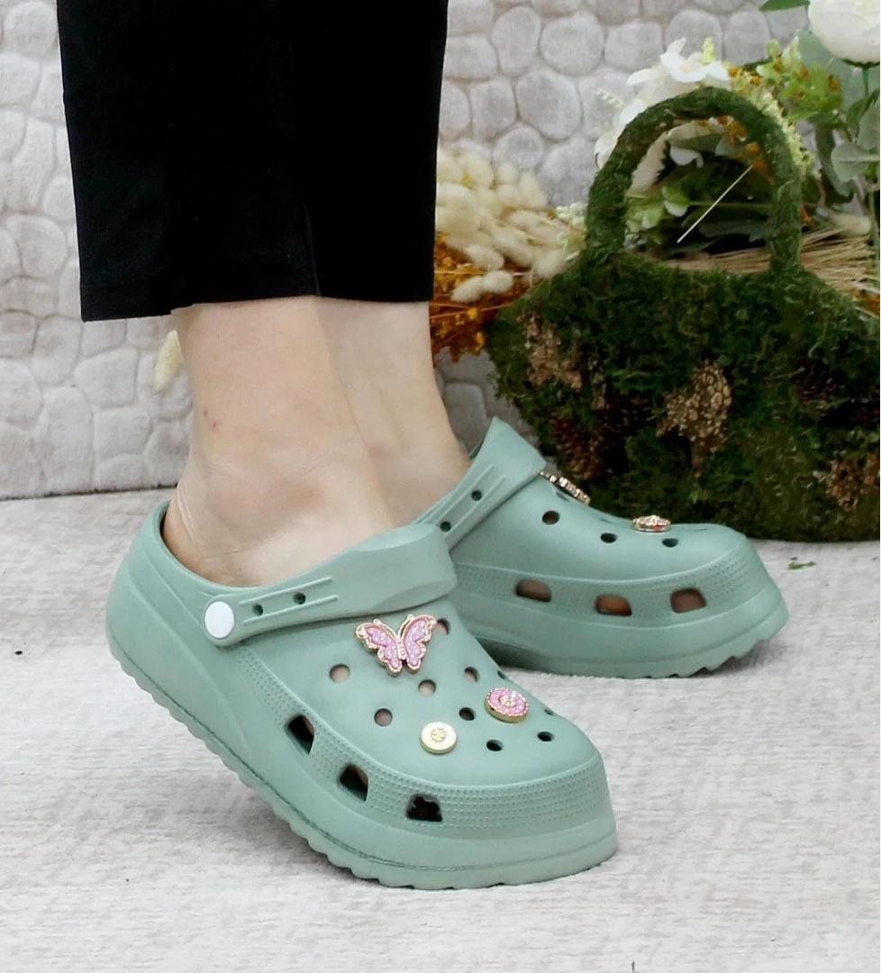 EZZ0129 Plaj Deniz Havuz Terliği Hafif Rahat Esnek Kadın Terlik