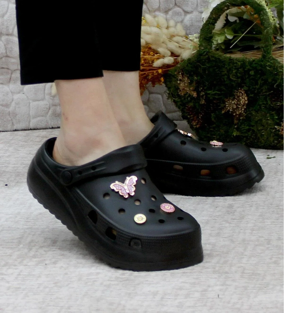 EZZ0129 Plaj Deniz Havuz Terliği Hafif Rahat Esnek Kadın Terlik