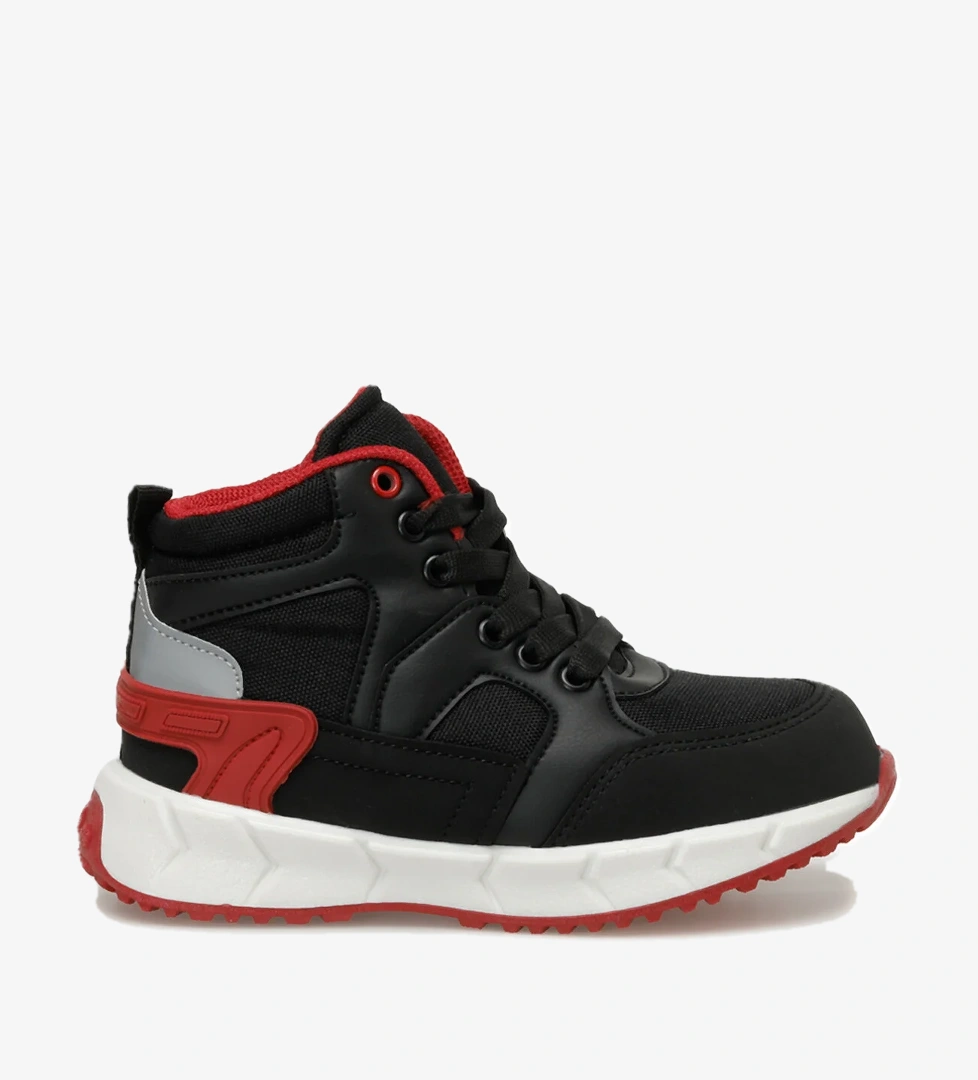 526181.P3PR Siyah Erkek Çocuk Spor Ayakkabı - Görsel 1