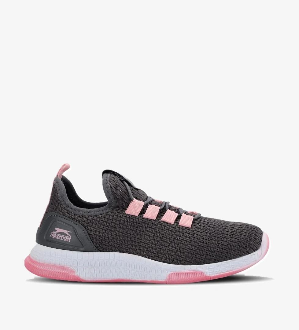 ABENA I Kız Çocuk Sneaker Ayakkabı Koyu Gri / Pembe