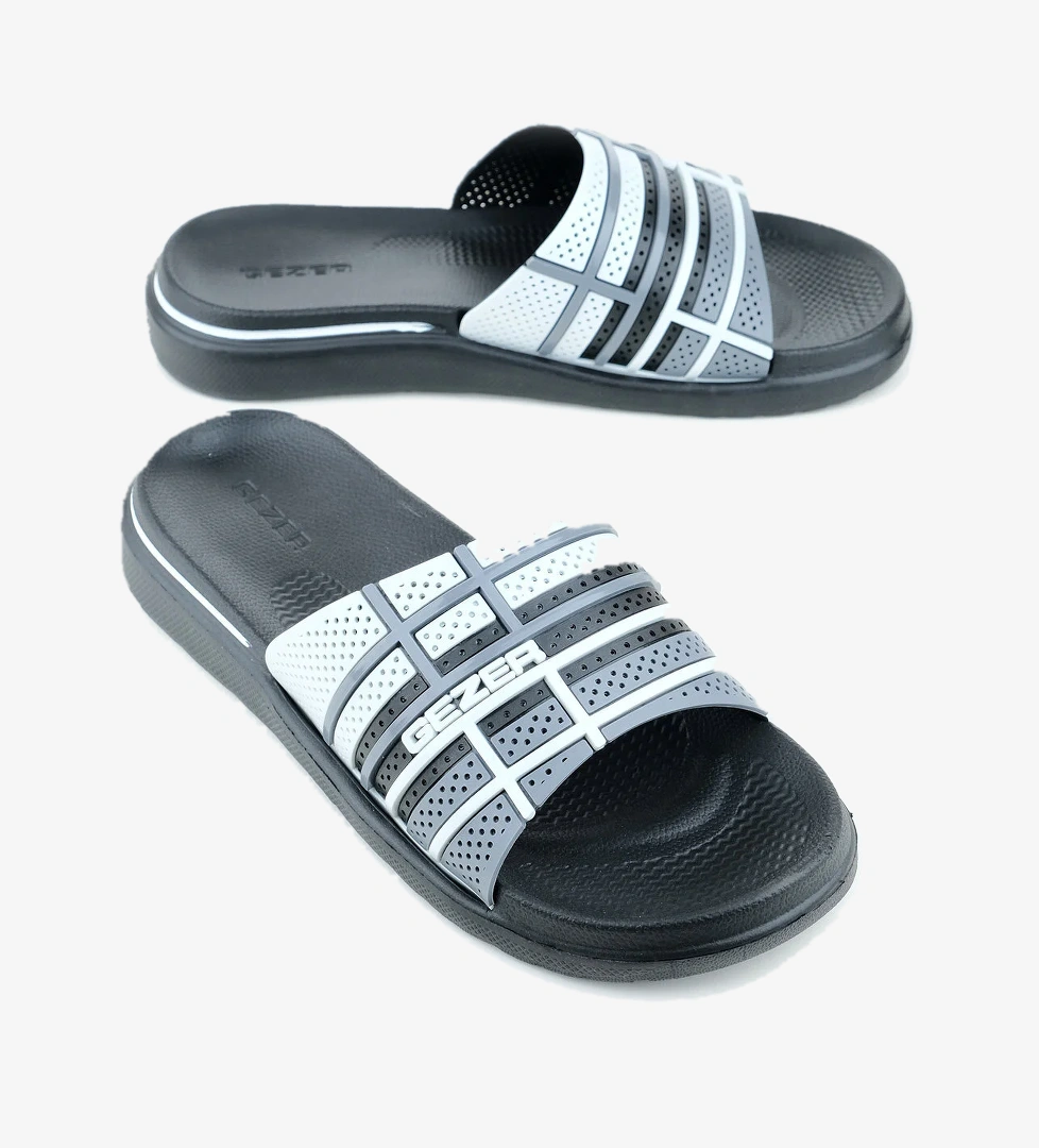 Gezer Gezer Siyah Yazlık Erkek Eva Terlik Sandalet & Terlik | Flo Siyah - 1. görsel