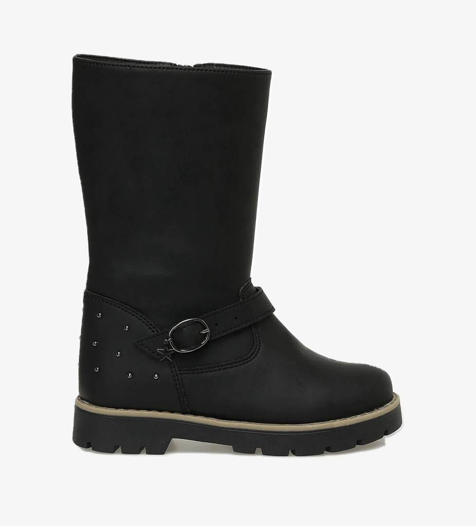 BINONO SAGEL F 3PR Siyah Kız Çocuk Çizme - Görsel 1