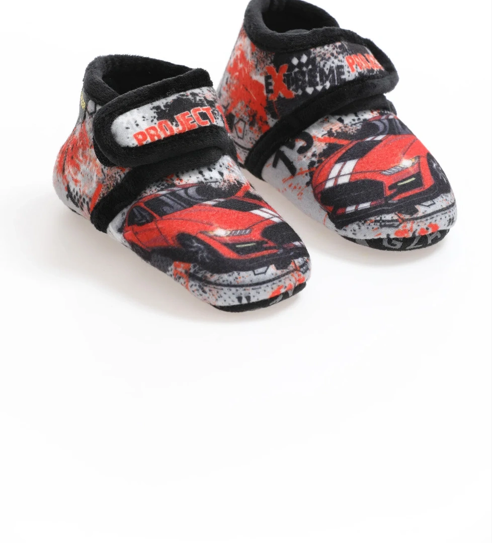 Kışlık Erkek Bebe Ev İçi Bot Ayakkabı - Görsel 1