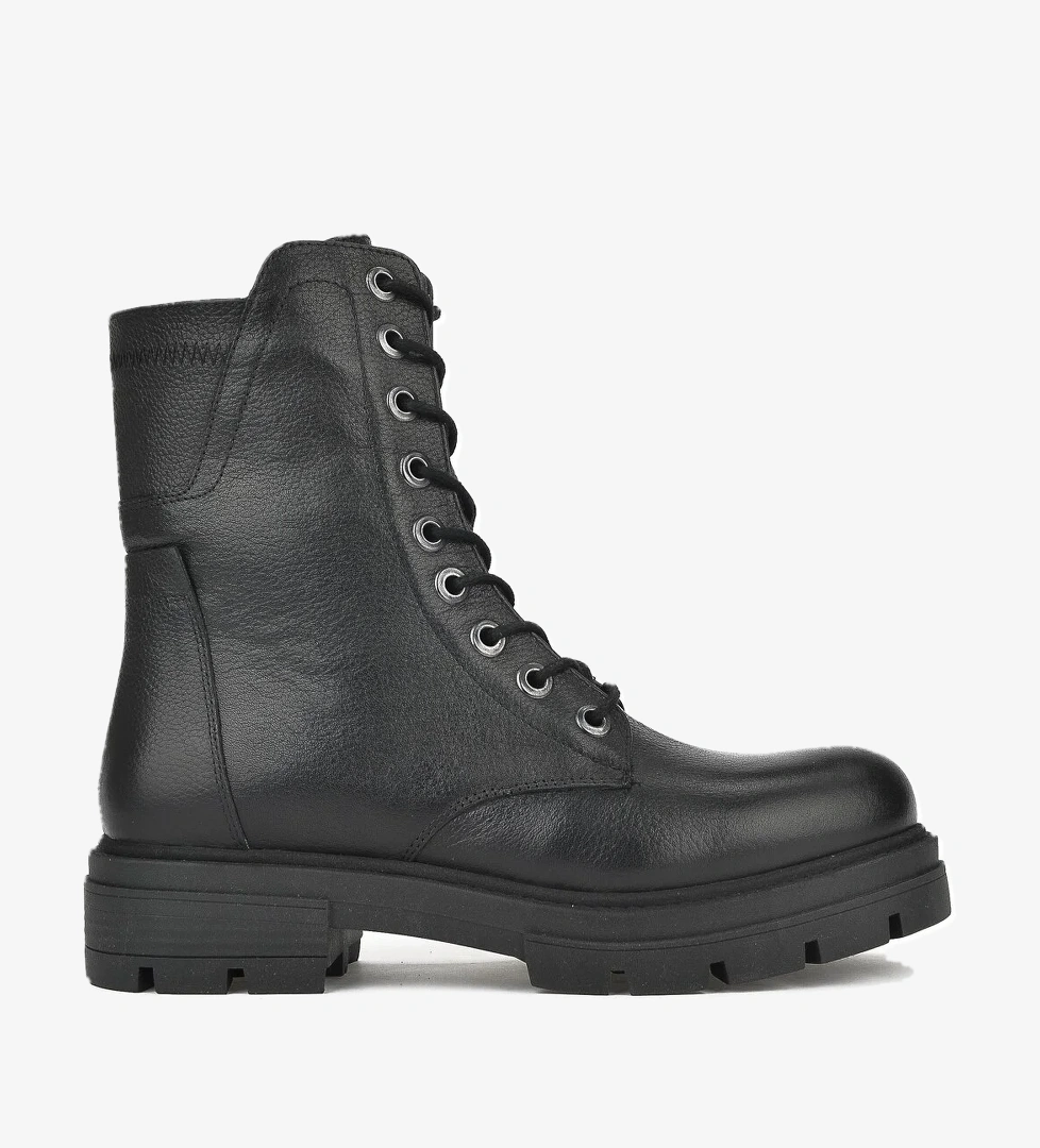 Ziya Kadın Hakiki Deri Bot 13319z66286 Kahve Siyah model görseli