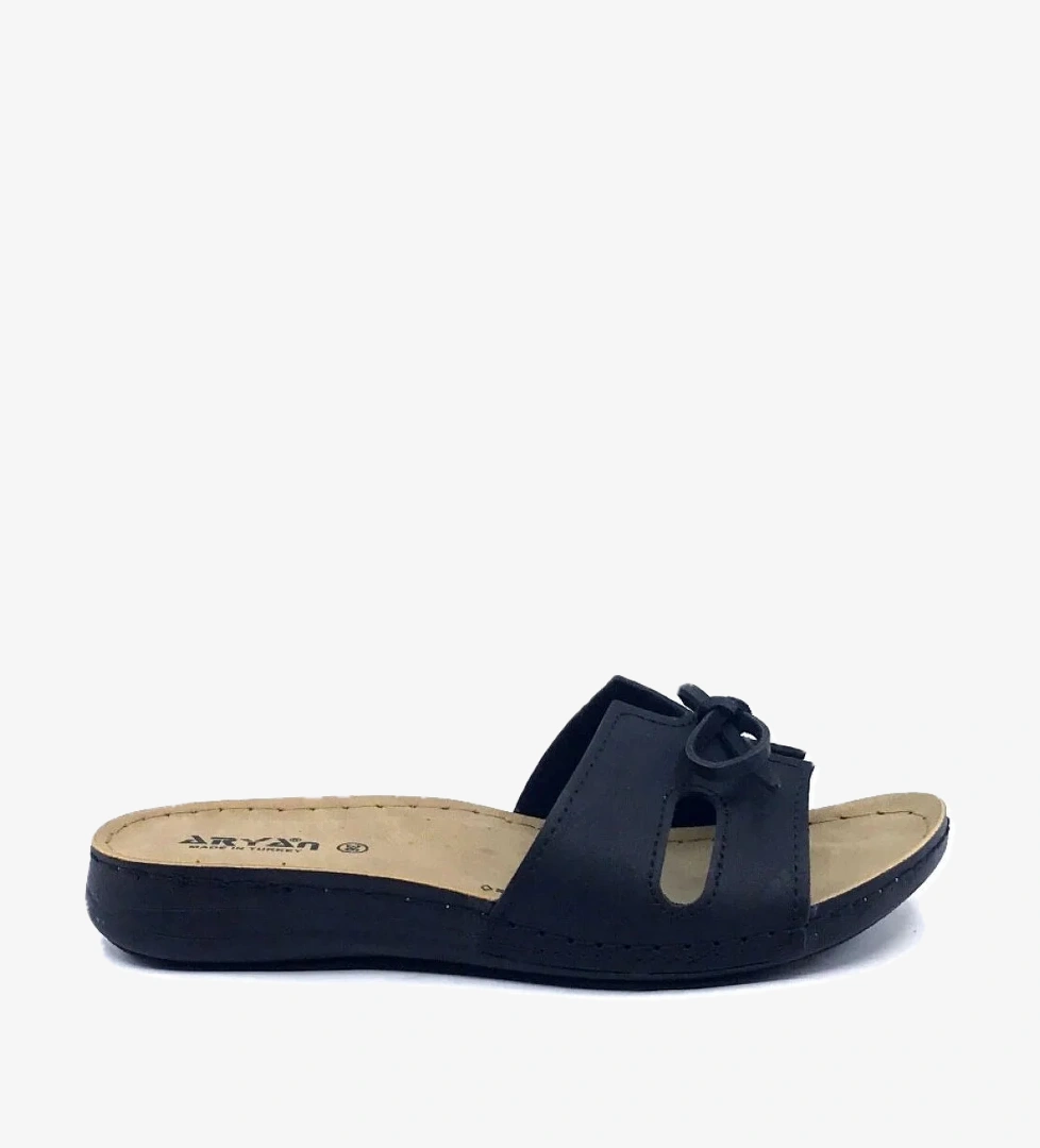 Aryan 11-367 Siyah Kadın Terlik model görseli