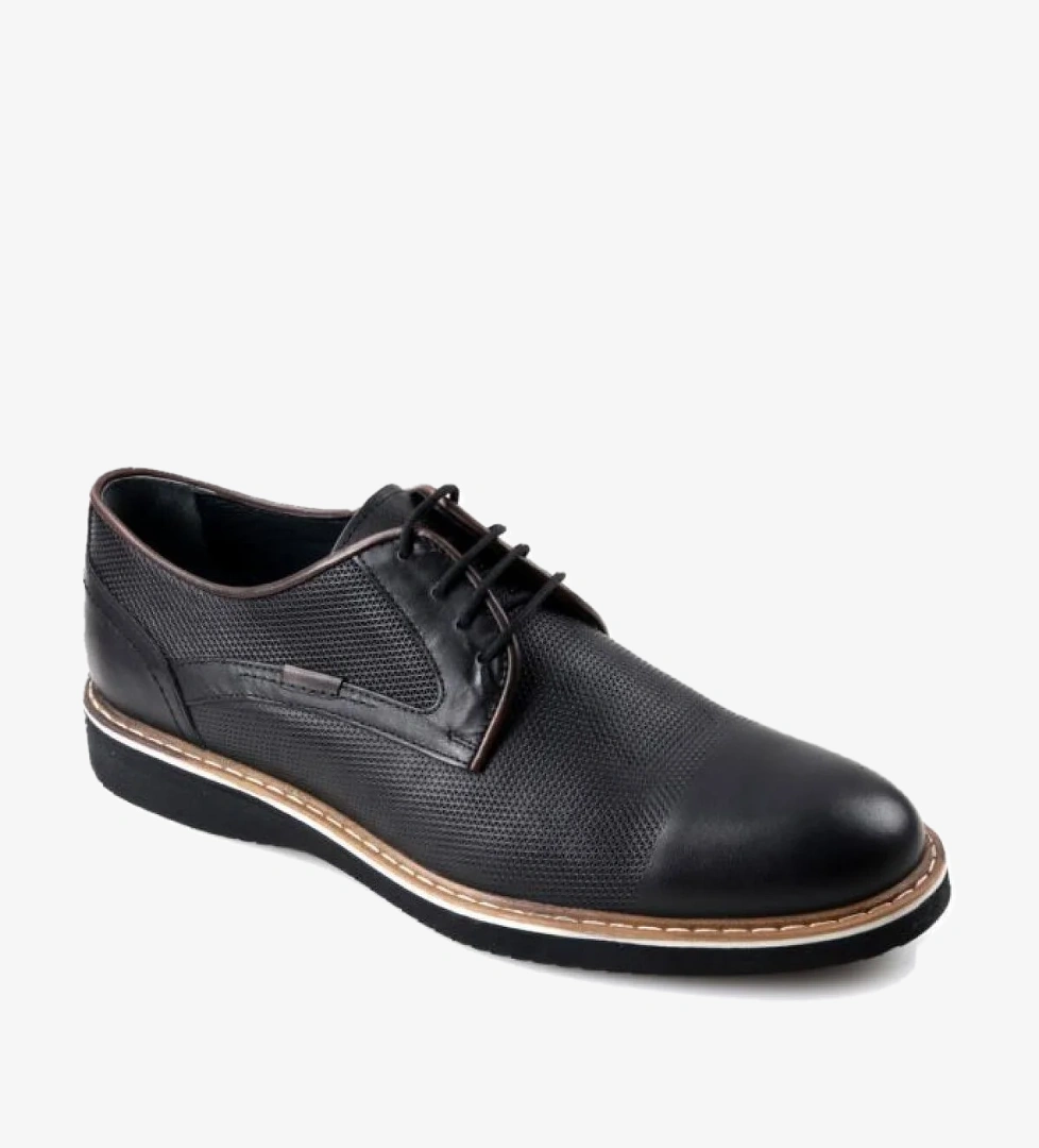 Papuçcity 02583 Erkek Eva Günlük Deri Ayakkabı model görseli