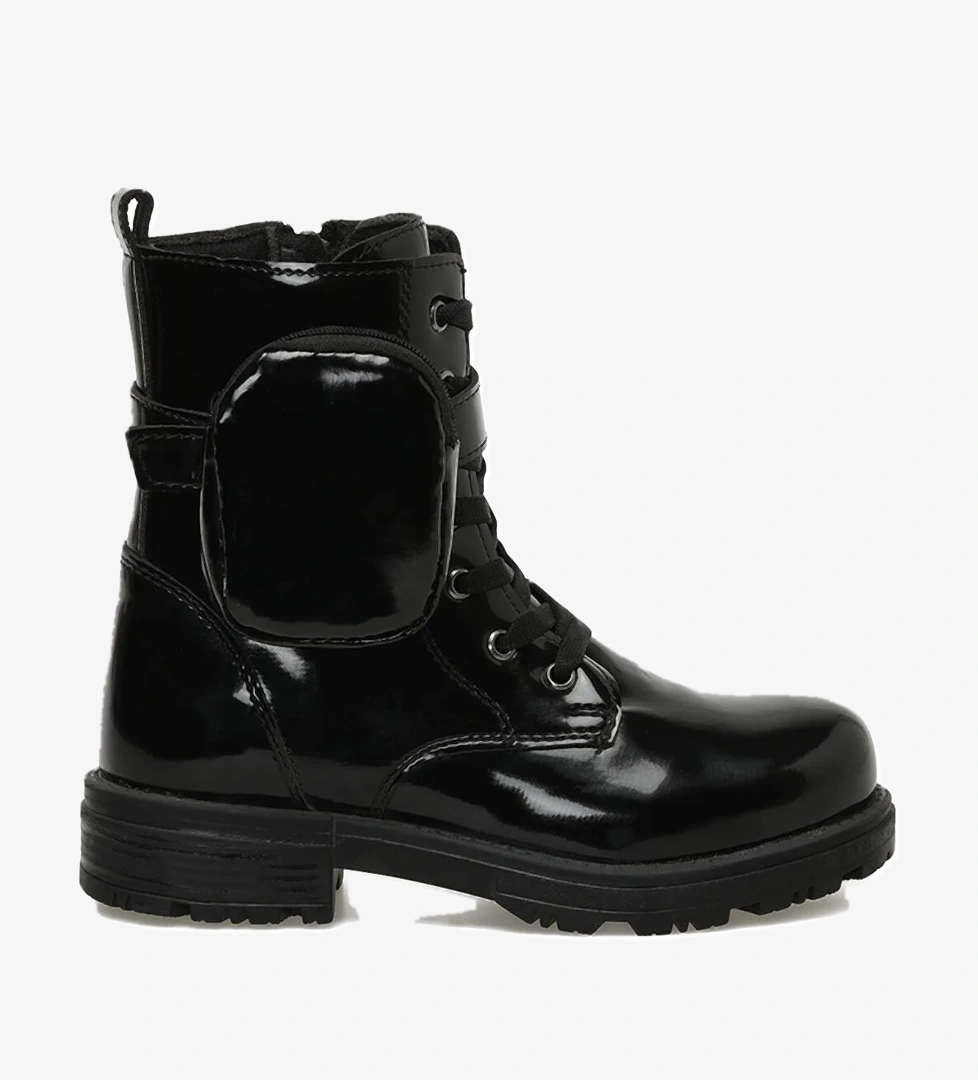 BINONO ZERON-1 F 3PR Siyah Kız Çocuk Biker Bot - Görsel 1