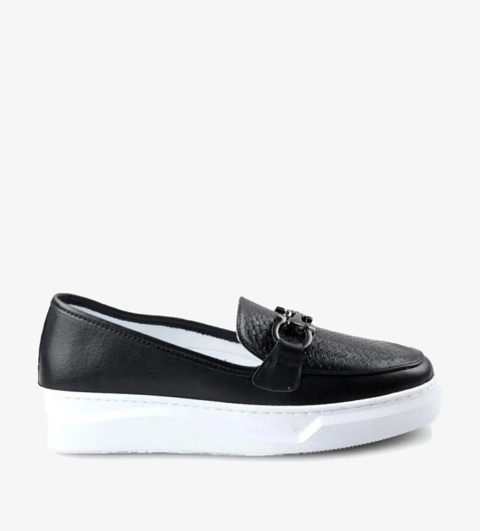 23102 Orto Pedik Kadın Loafer Günlük Hakiki Deri Ayakkabı